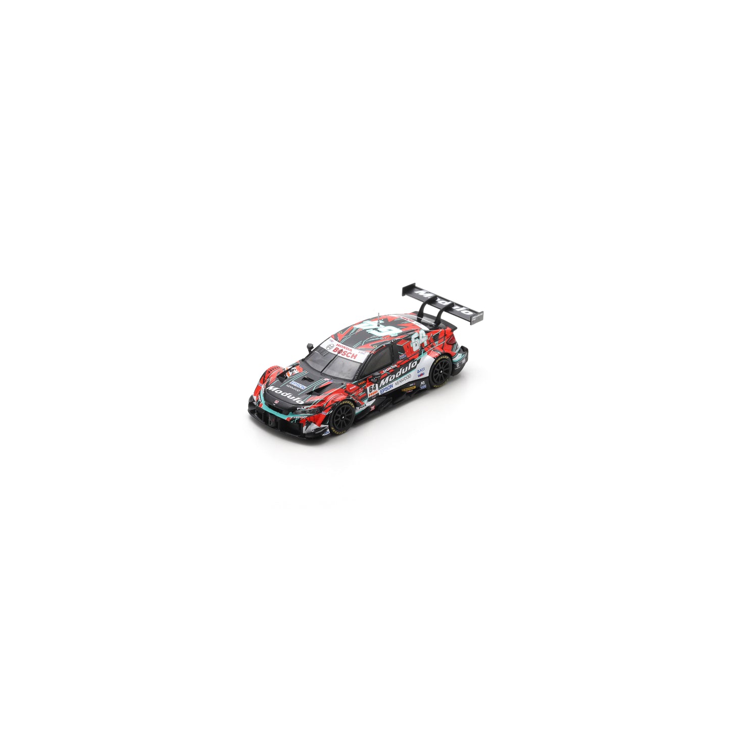 Spark 64SGT25064 1/64 - HONDA CIVIC TYPE R-GT N°64 Modulo Nakajima Racing GT500 SUPER GT 2025 T. Izawa - R. Okusa