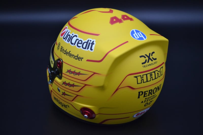 BELL Mini Helmet Casque 1:2 - Lewis Hamilton - Scuderia Ferrari HP - 2025
