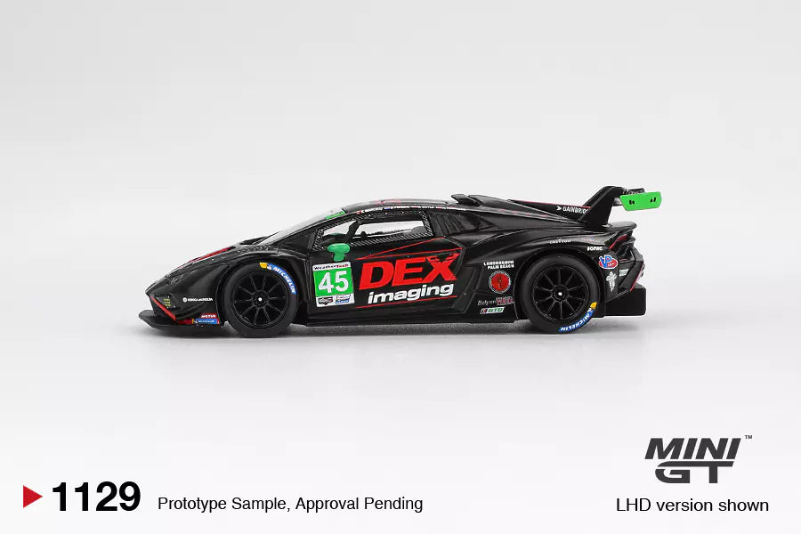 PRE-ORDER - Mini GT MGT01129-L 1:64 - LAMBORGHINI Huracan GT3 EVO 2 N°45 Dex Imaging Daytona 24H 2024 K. Marcelli - D. Formal - G. Doyle - A. Harrison