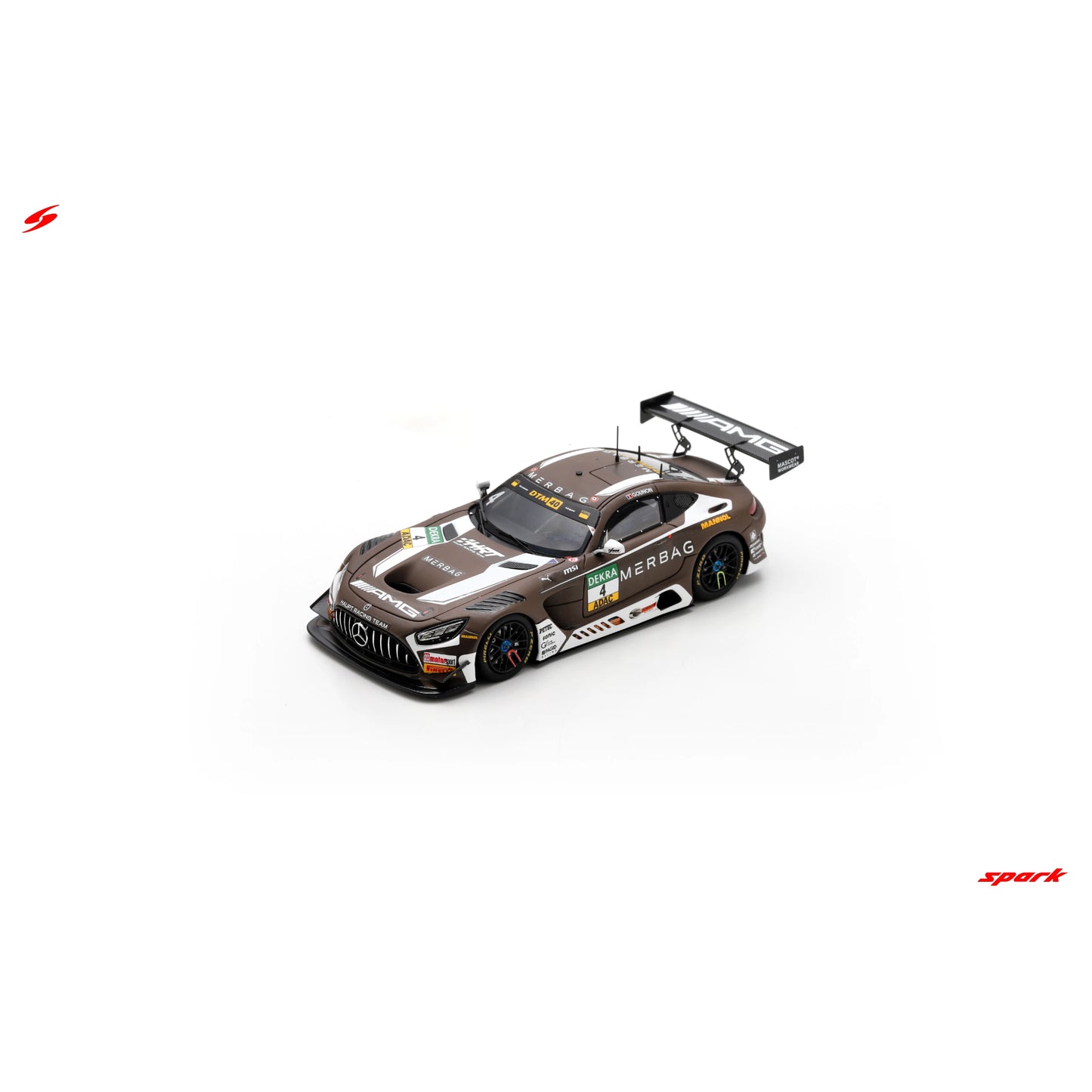 PRECOMMANDE - Spark SG974 1:43 - Mercedes-AMG GT3 No.4 HRT DTM 2024 Jules Gounon Limited (300ex.)
