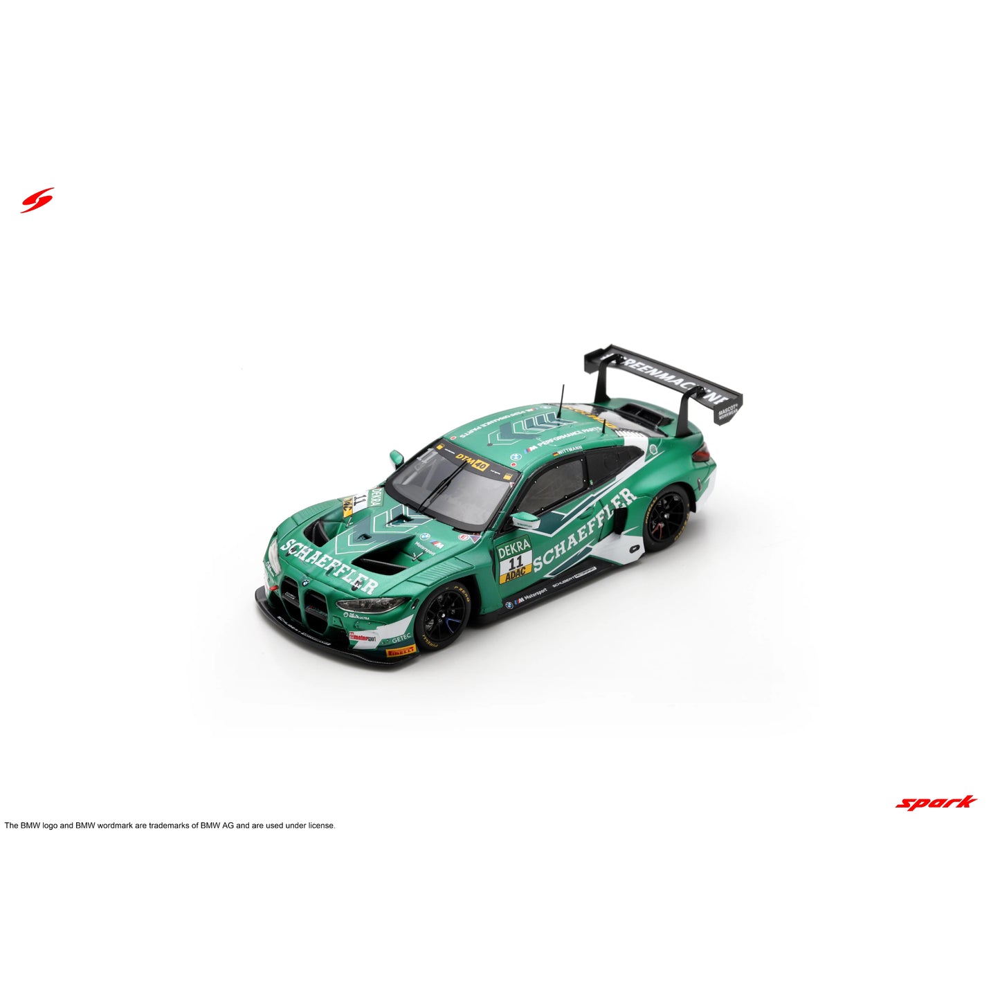PRECOMMANDE - Spark SG965 1:43 - BMW M4 GT3 No.11 Schubert Motorsport DTM 2024 Marco Wittmann Limited (300ex.)