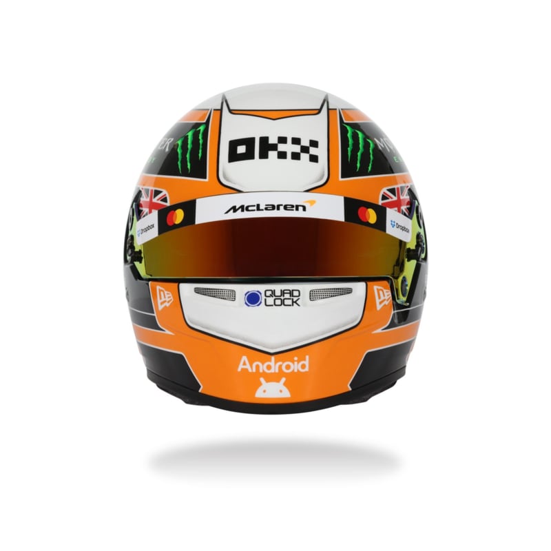 BELL Mini Helmet Helmet 1:2 - Oscar Piastri - McLaren Formula 1 Team - Monaco GP 2025