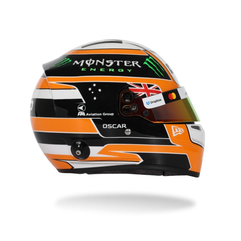 BELL Mini Helmet Helmet 1:2 - Oscar Piastri - McLaren Formula 1 Team - Monaco GP 2025