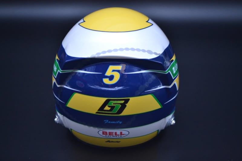 BELL Mini Helmet Helmet 1:2 - Gabriel Bortoleto - Stake F1 Team Kick Sauber - 2025