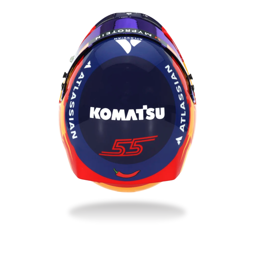 BELL Mini Helmet Casque 1:2 - Carlos Sainz Jr – Williams Racing 2025
