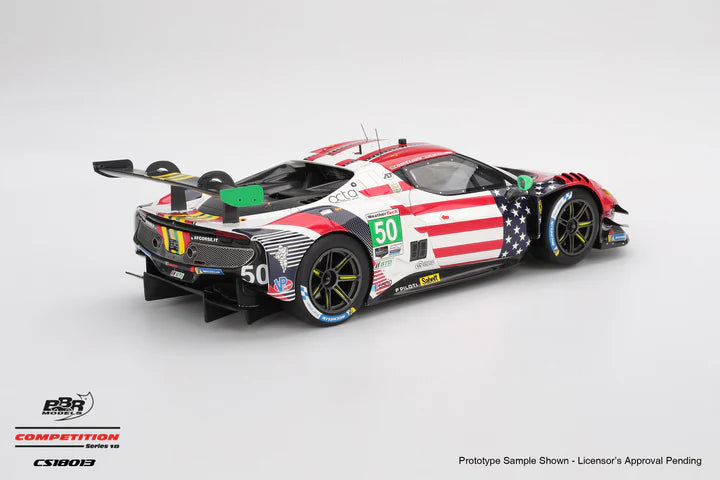 PRE-ORDER - BBR Models CS18013 1:18 - FERRARI 296 GT3 N°50 Af Corse IMSA 24H Daytona 2025 C. Laursen - A. Leclerc - R. Agostini - C. Toledo