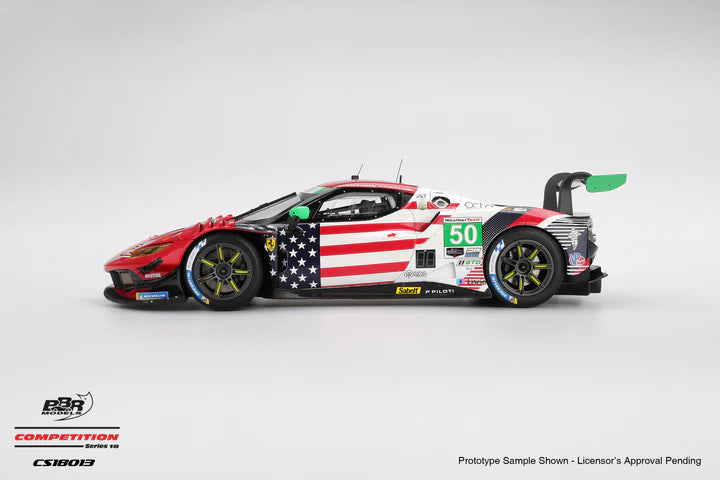 PRE-ORDER - BBR Models CS18013 1:18 - FERRARI 296 GT3 N°50 Af Corse IMSA 24H Daytona 2025 C. Laursen - A. Leclerc - R. Agostini - C. Toledo