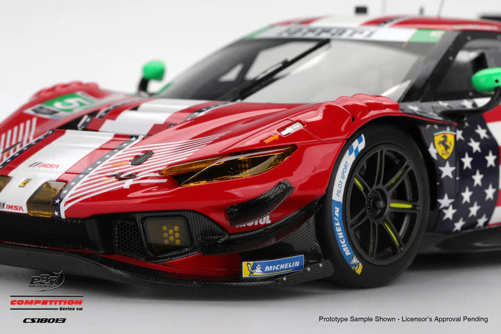 PRE-ORDER - BBR Models CS18013 1:18 - FERRARI 296 GT3 N°50 Af Corse IMSA 24H Daytona 2025 C. Laursen - A. Leclerc - R. Agostini - C. Toledo