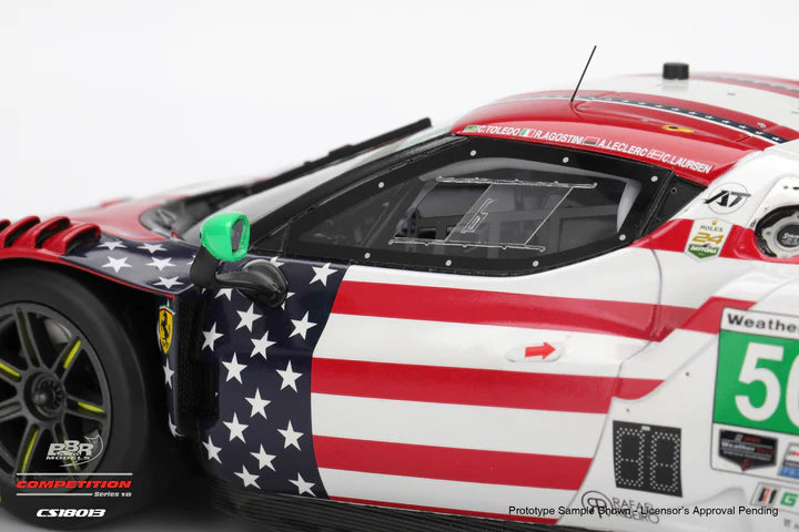 PRE-ORDER - BBR Models CS18013 1:18 - FERRARI 296 GT3 N°50 Af Corse IMSA 24H Daytona 2025 C. Laursen - A. Leclerc - R. Agostini - C. Toledo