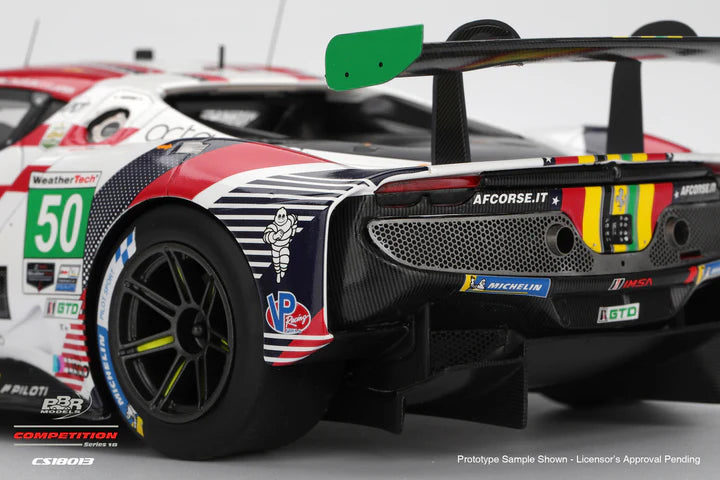 PRE-ORDER - BBR Models CS18013 1:18 - FERRARI 296 GT3 N°50 Af Corse IMSA 24H Daytona 2025 C. Laursen - A. Leclerc - R. Agostini - C. Toledo