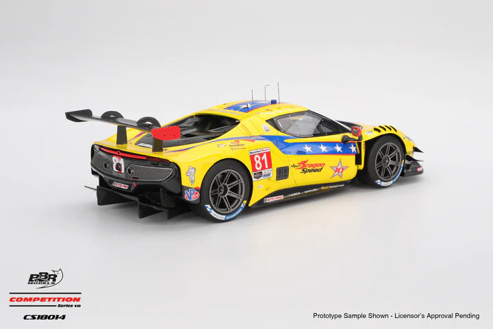 PRE-ORDER - BBR Models CS18014 1:18 - FERRARI 296 GT3 N°81 DragonSpeed IMSA 24H Daytona 2025 T. Neubauer - M. Molina - D. Rigon - A. Costa
