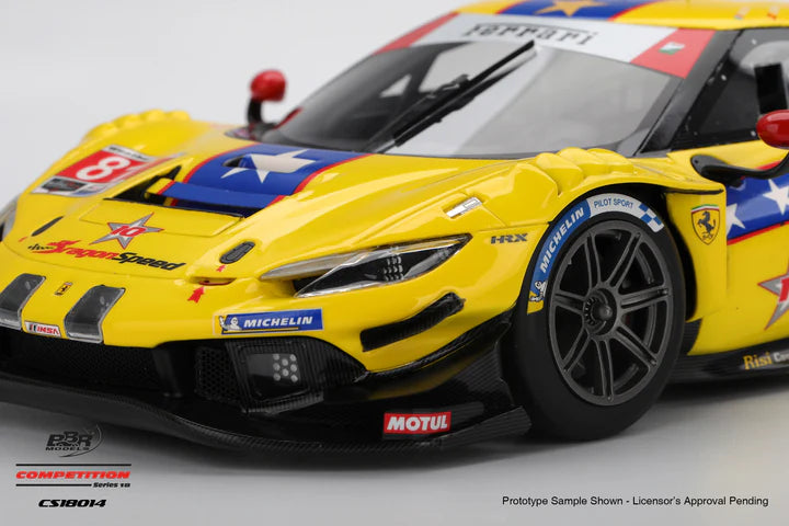 PRE-ORDER - BBR Models CS18014 1:18 - FERRARI 296 GT3 N°81 DragonSpeed IMSA 24H Daytona 2025 T. Neubauer - M. Molina - D. Rigon - A. Costa