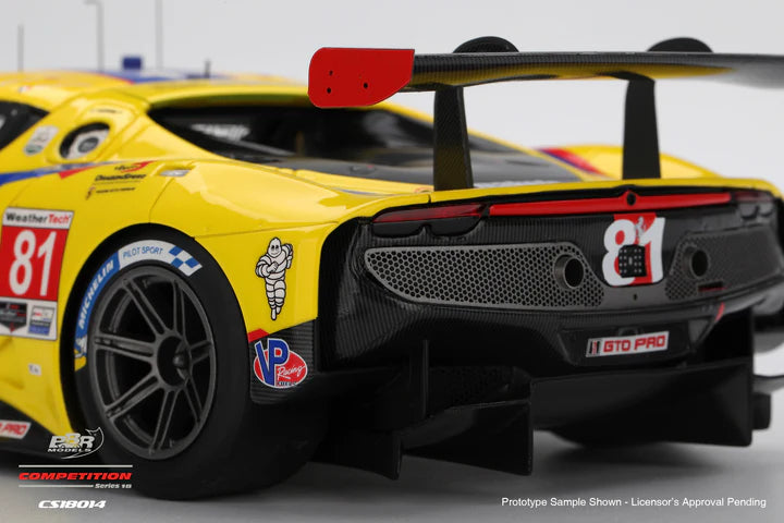 PRE-ORDER - BBR Models CS18014 1:18 - FERRARI 296 GT3 N°81 DragonSpeed IMSA 24H Daytona 2025 T. Neubauer - M. Molina - D. Rigon - A. Costa