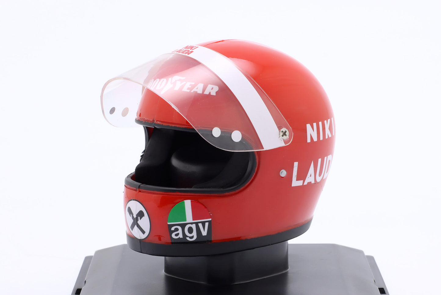 Spark Editions HELFE06 Casque 1:5 - Niki Lauda - Scuderia Ferrari - World Champion 1975
