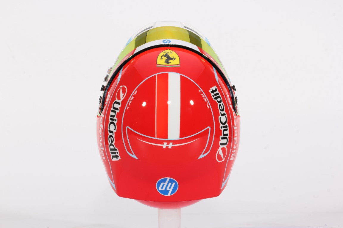 PRECOMMANDE - BELL Mini Helmet Casque 1:2 - Charles Leclerc – Scuderia Ferrari HP 2026 Season Helmet