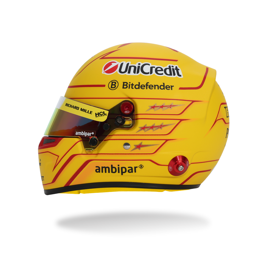 BELL Mini Helmet Casque 1:2 - Lewis Hamilton - Scuderia Ferrari HP - 2025