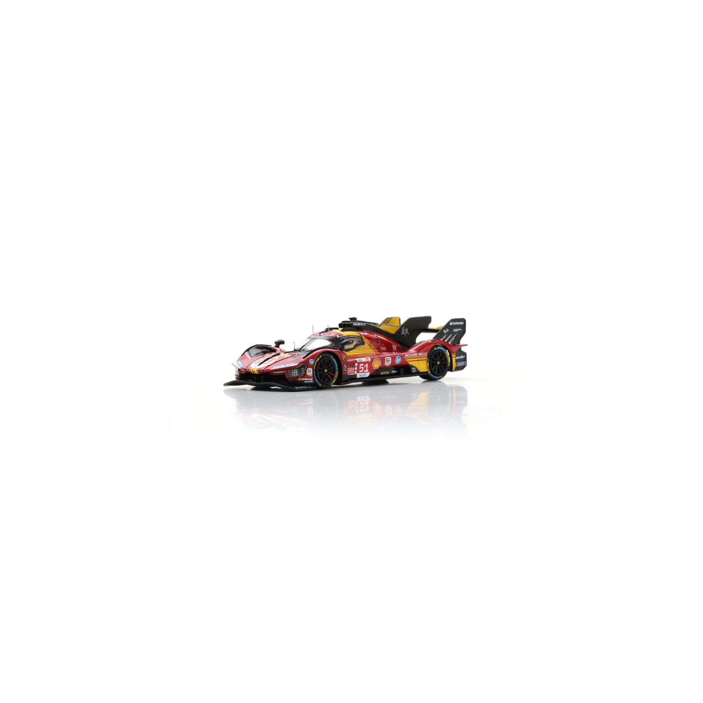 Looksmart LS64006LM 1:64 - Ferrari 499P No.51 Ferrari AF Corse 3rd Le Mans 24H 2024 A. Pier Guidi – J. Calado – A. Giovinazzi