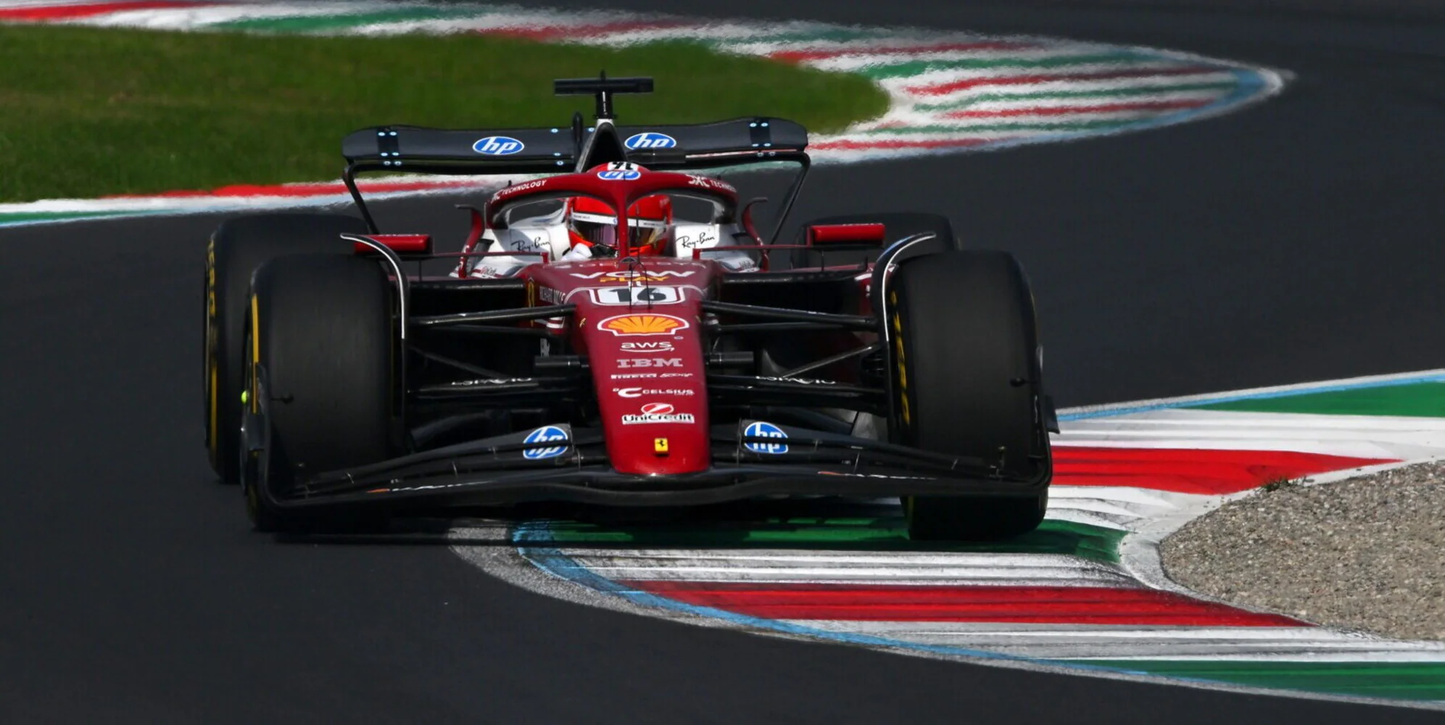 PRE-ORDER - Looksmart LS64026 1:64 - Ferrari SF-25 Italy GP 2025 Charles Leclerc