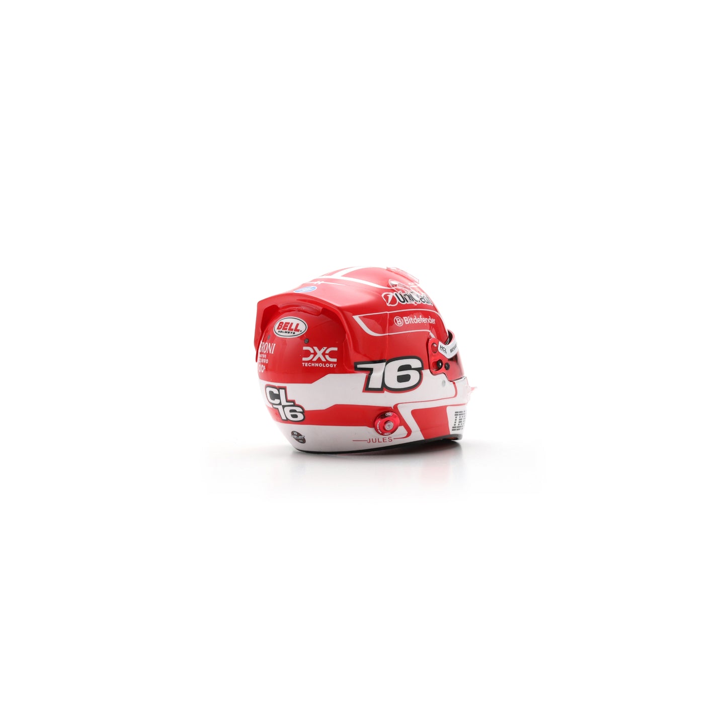 Looksmart LSHEL001 Casque 1:5 - Charles Leclerc - Scuderia Ferrari HP - Winner Monaco GP 2024