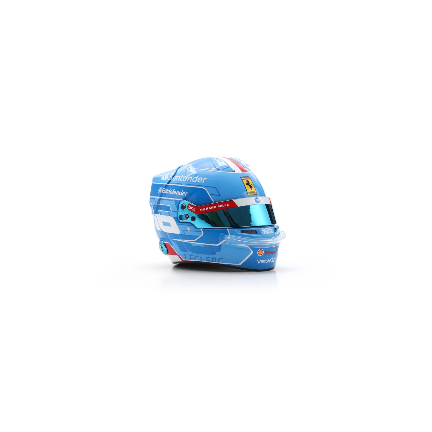 Looksmart LSHEL002 Helmet 1:5 - Charles Leclerc - Scuderia Ferrari HP - 3rd Miami GP 2024