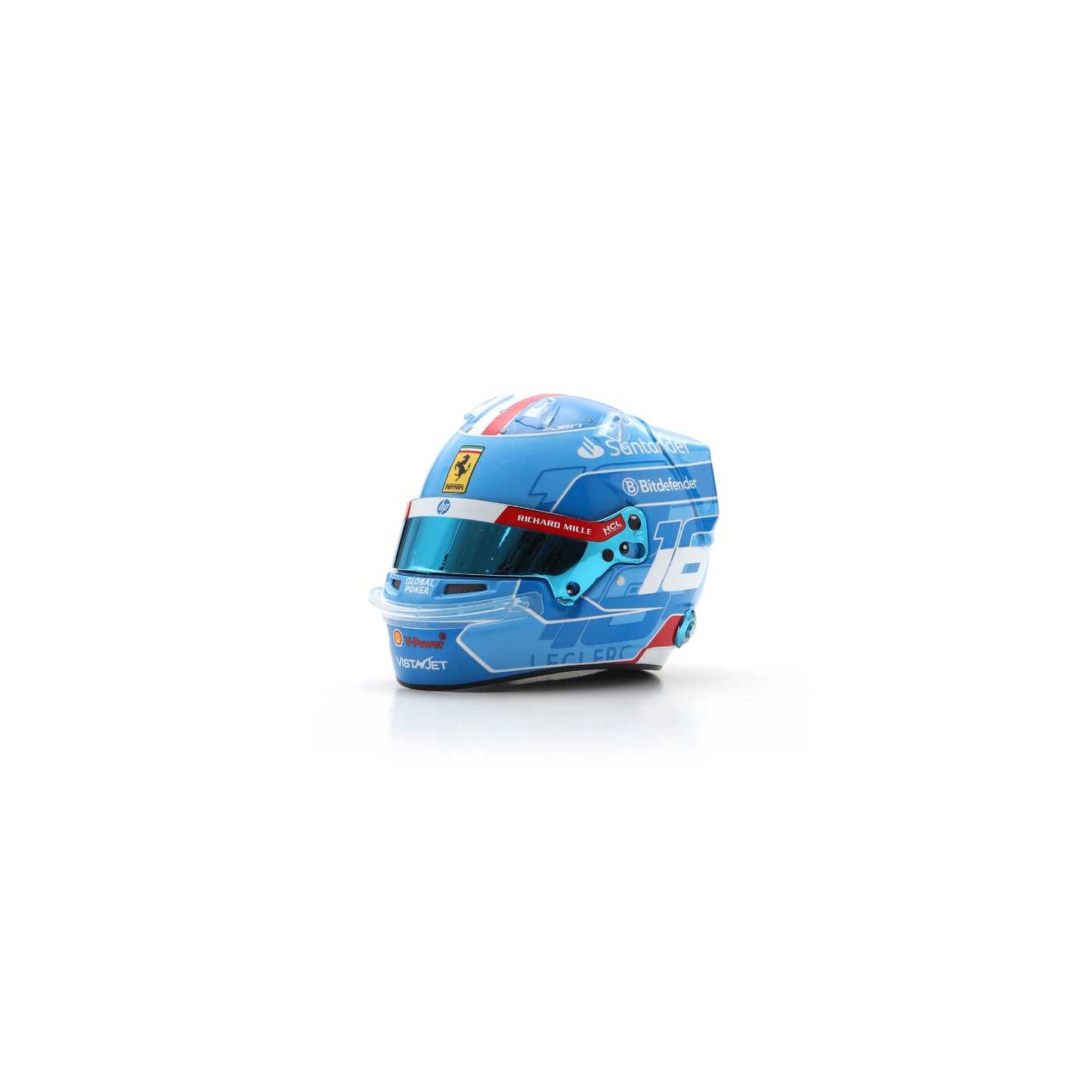 Looksmart LSHEL002 Helmet 1:5 - Charles Leclerc - Scuderia Ferrari HP - 3rd Miami GP 2024