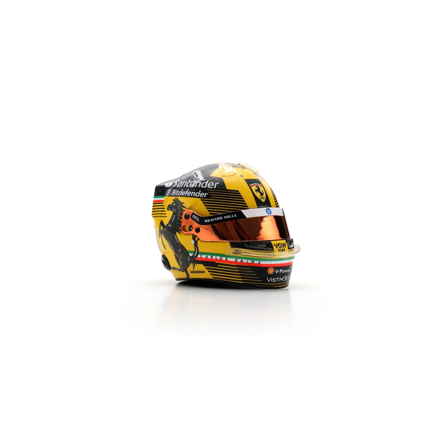 Looksmart LSHEL005 Casque 1:5 - Carlos Sainz Jr - Scuderia Ferrari HP - Italian GP 2024