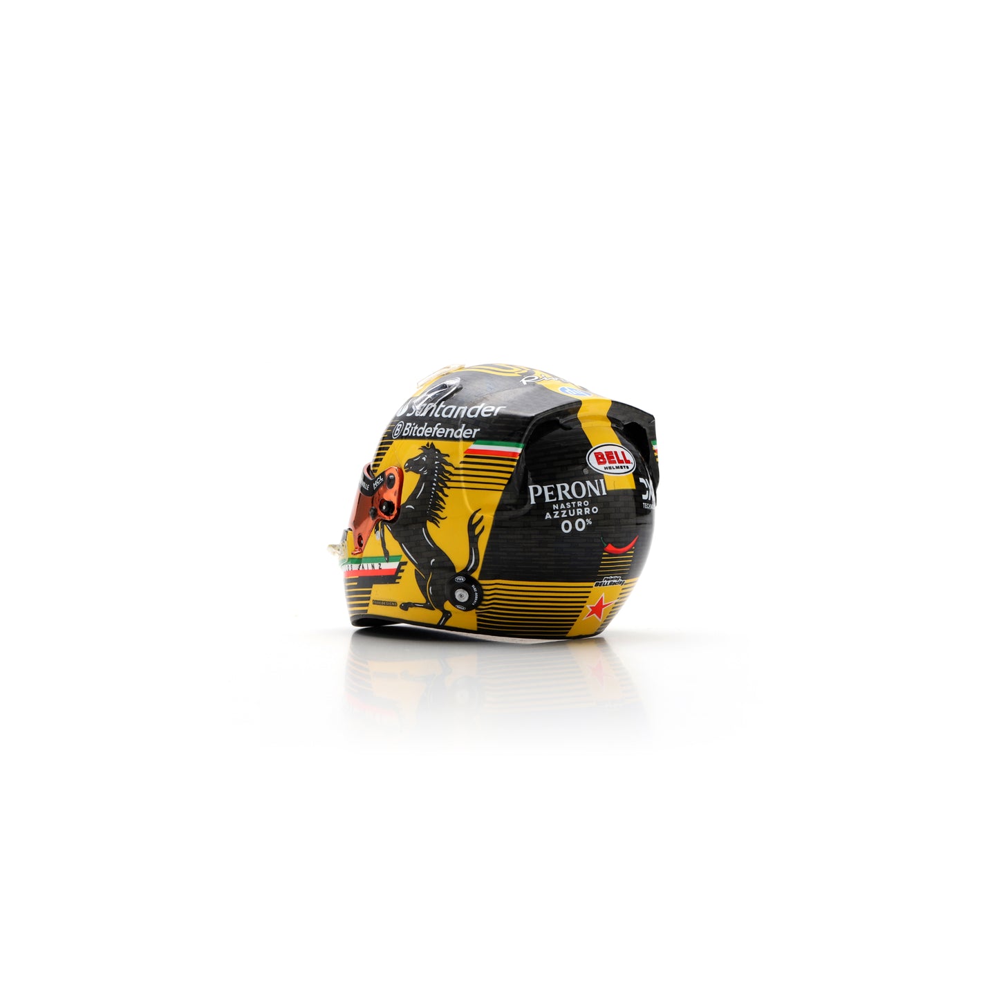Looksmart LSHEL005 Casque 1:5 - Carlos Sainz Jr - Scuderia Ferrari HP - Italian GP 2024