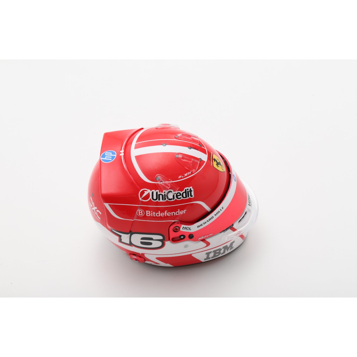 Looksmart LSHEL009 Casque 1:5 - Charles Leclerc – Scuderia Ferrari HP 2025 Season