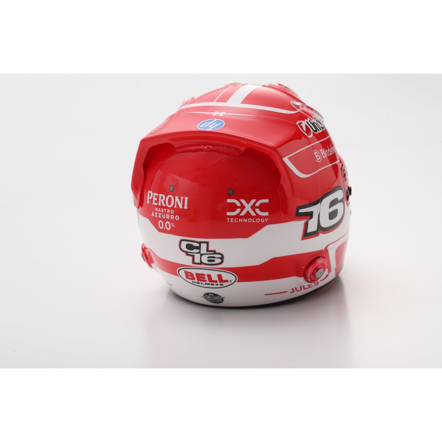 Looksmart LSHEL009 Casque 1:5 - Charles Leclerc – Scuderia Ferrari HP 2025 Season