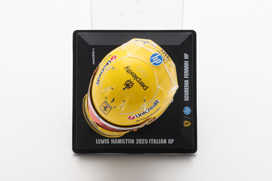 Looksmart LSHEL021 Casque 1:5 - Lewis Hamilton – Scuderia Ferrari HP Italy GP 2025