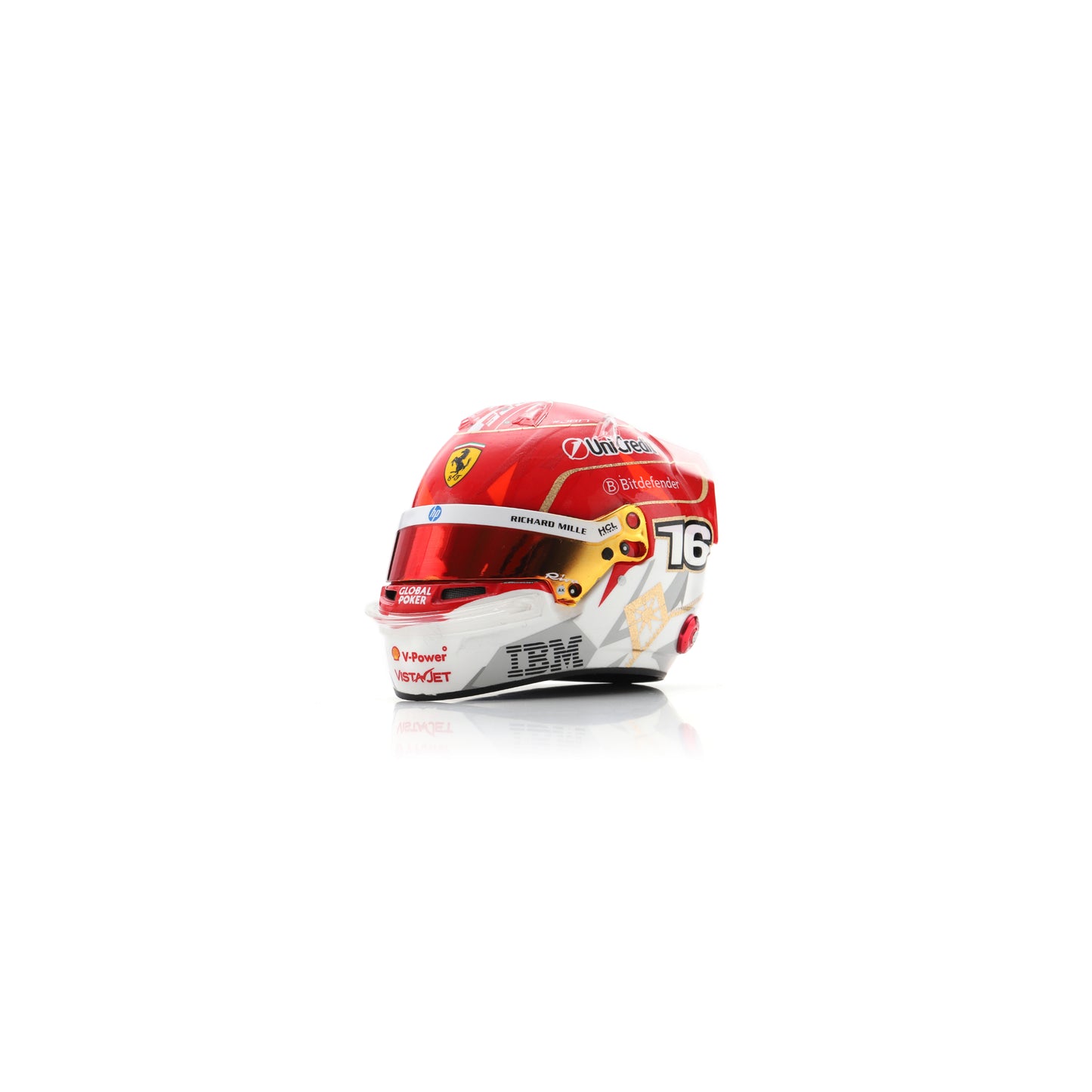 Looksmart LSHEL026 Helmet 1:5 - Charles Leclerc – Scuderia Ferrari HP Las Vegas GP 2025