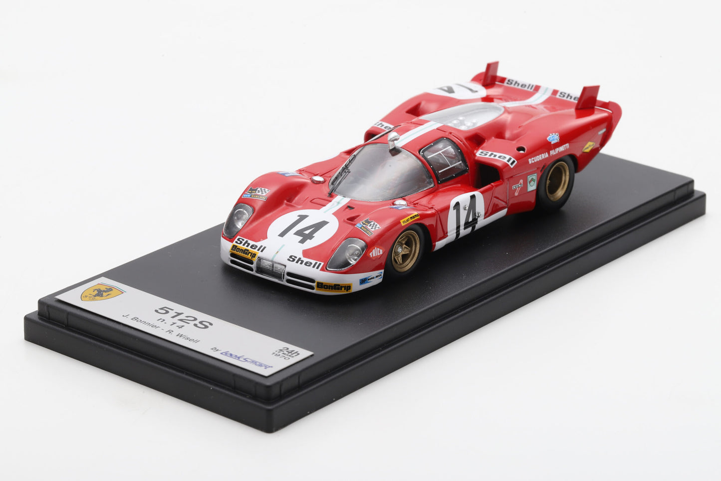 PRECOMMANDE - Looksmart LSLM179 1:43 - Ferrari 512 S No.14 Le Mans 24H 1970 J. Bonnier â R. Wisell