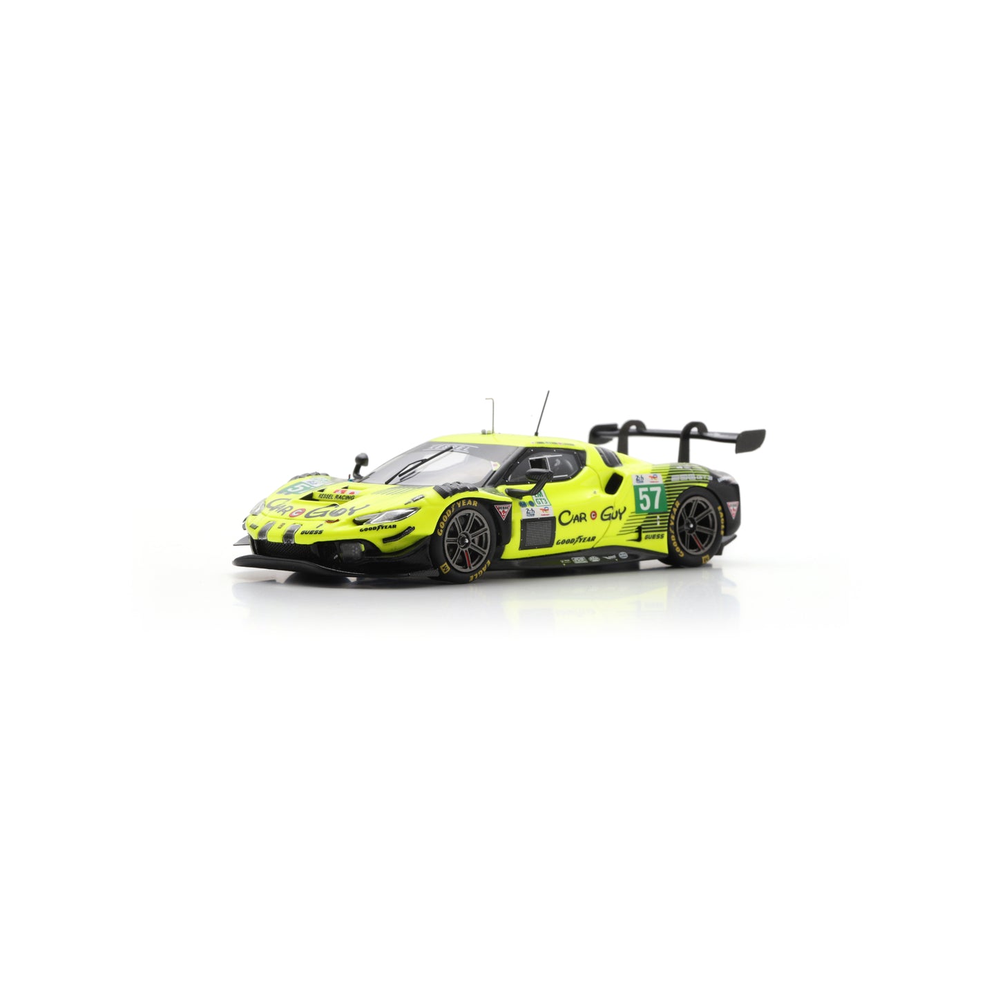 Looksmart LSLM195 1:43 - Ferrari 296 LMGT3 No.57 KESSEL RACING Le Mans 24H 2025 T. Kimura – D. Serra