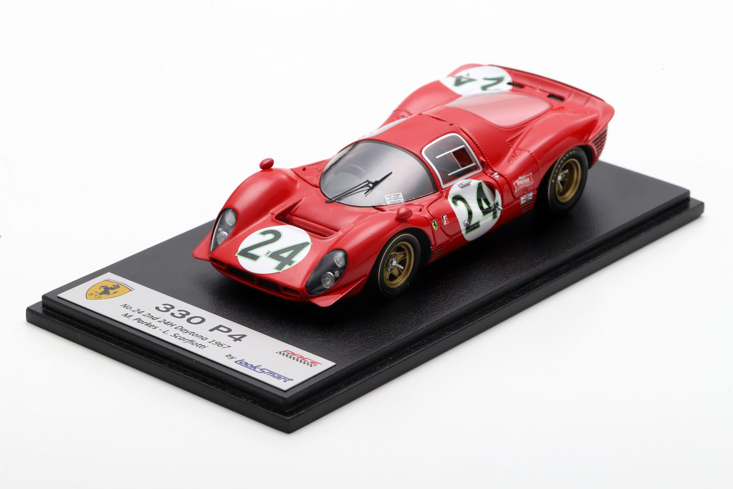 PRECOMMANDE - Looksmart LSRC162 1:43 - Ferrari 330 P4 No.24 2nd Daytona 24H 1967 M. Parkes â L. Scarfiotti