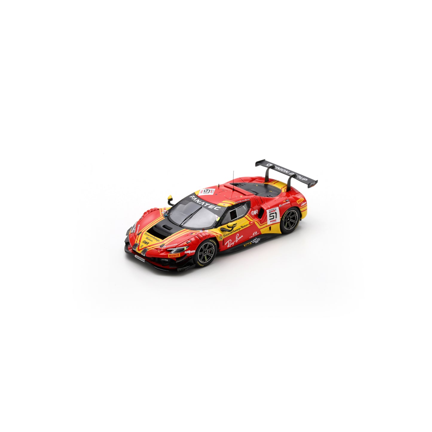 Looksmart LSRC188 1:43 - Ferrari 296 GT3 No.51 AF Corse – Francorchamps Motors 2nd 24H Spa 2024