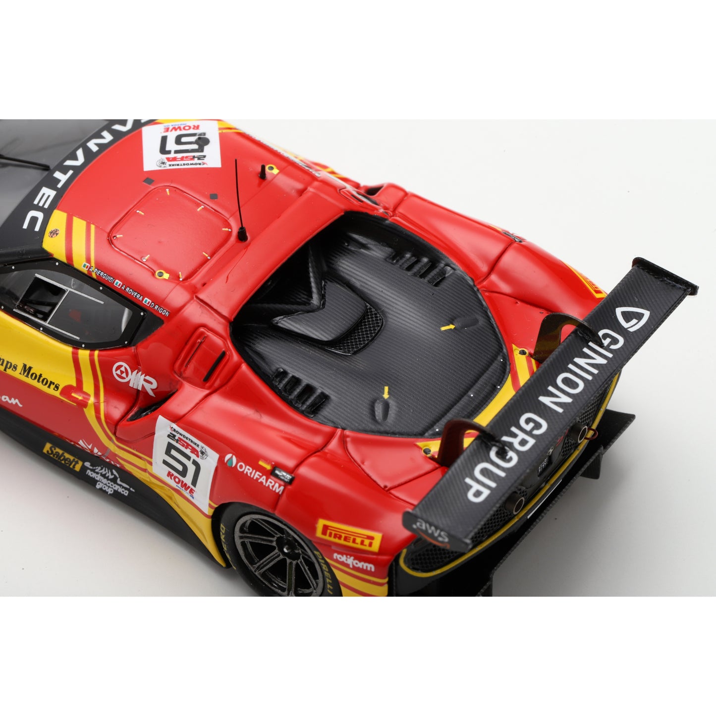 Looksmart LSRC188 1:43 - Ferrari 296 GT3 No.51 AF Corse – Francorchamps Motors 2nd 24H Spa 2024