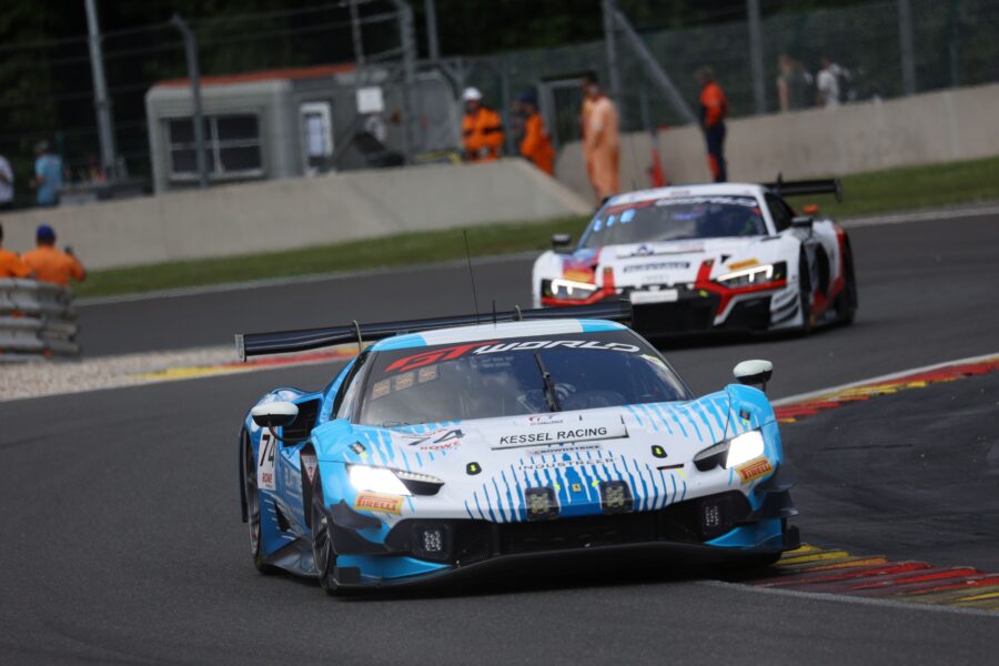 PRE-ORDER - Looksmart LSRC208 1:43 - Ferrari 296 GT3 No. 74 Kessel Racing 24H Spa 2025 Dustin Blattner – Zacharie Robichon – Conrad Laursen – Dennis Marschall