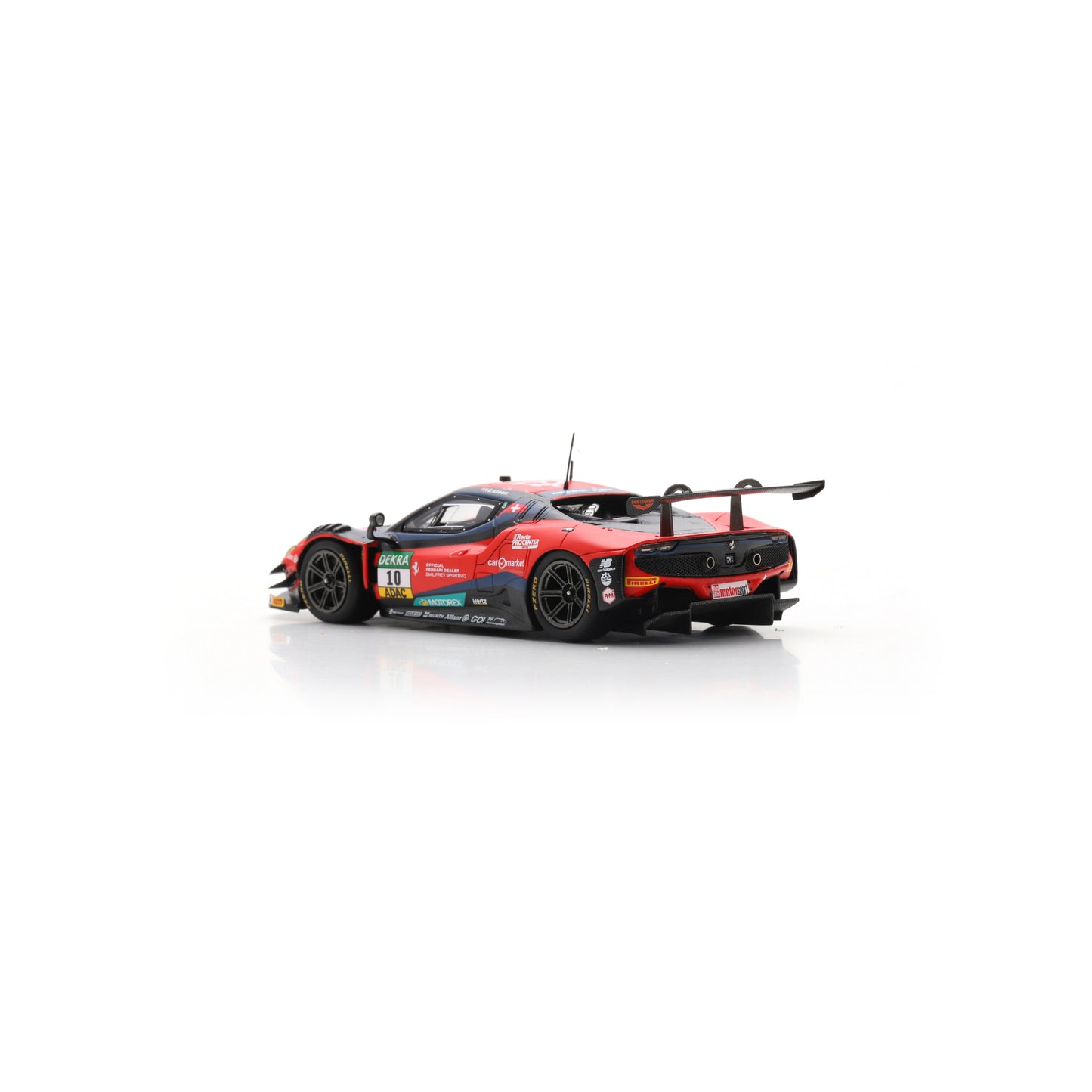 Looksmart LSRC212 1:43 - Ferrari 296 GT3 No.10 Emil Frey Racing – DTM 2025 Ben Green