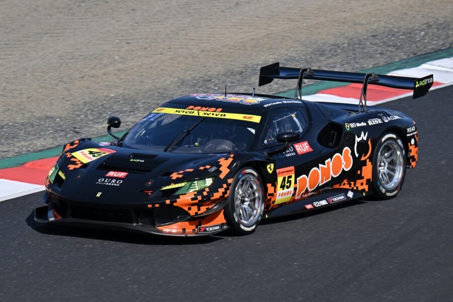 PRECOMMANDE - Looksmart LS43SGT26045 1:43 - FERRARI 296 EVO N°45 Ponos Racing GT300 Super GT 2026 K. Cozzolino - T. Shinohara
