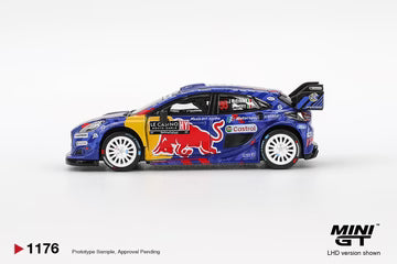 PRECOMMANDE - Mini GT MGT01176-L 1:64 - FORD Puma Rally1 N°55 M-SPORT Ford World Rally Team 7th Rally Monte Carlo 2025 J. McErLean - E. Treacy