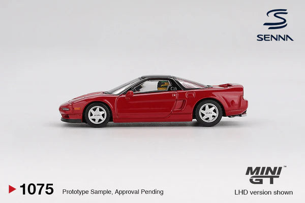 PRECOMMANDE - Mini-GT MGT01075-L 1:64 - Honda NS-X Prototype Midship Sports 1989 Ayrton Senna