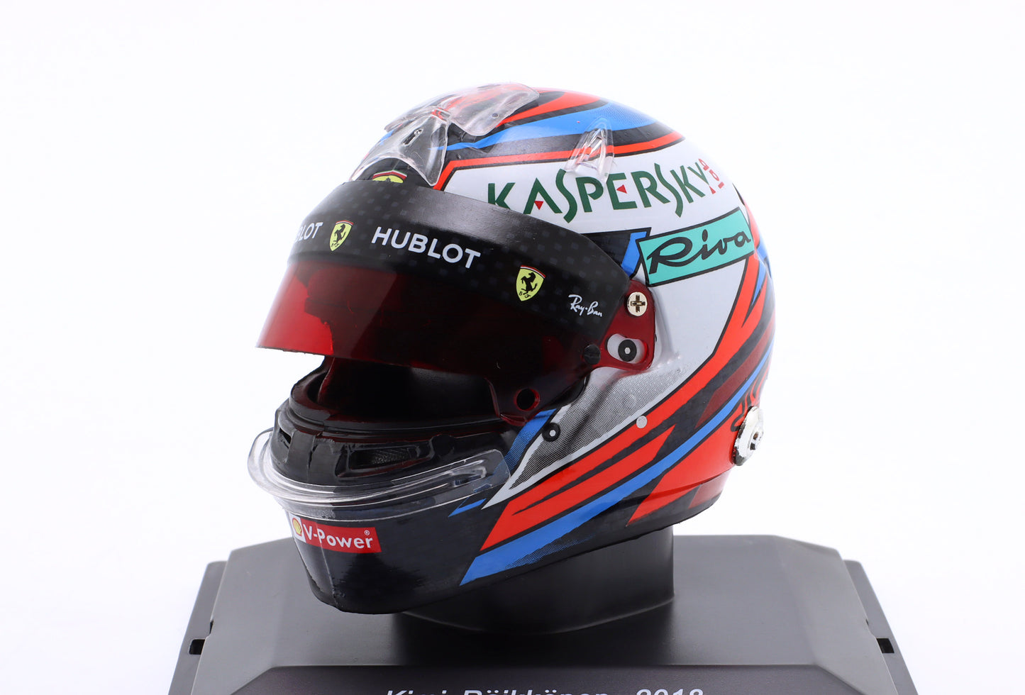 Spark Editions MW8ALA0034 Casque 1:5 - Kimi Raikkönen - Scuderia Ferrari - 2018