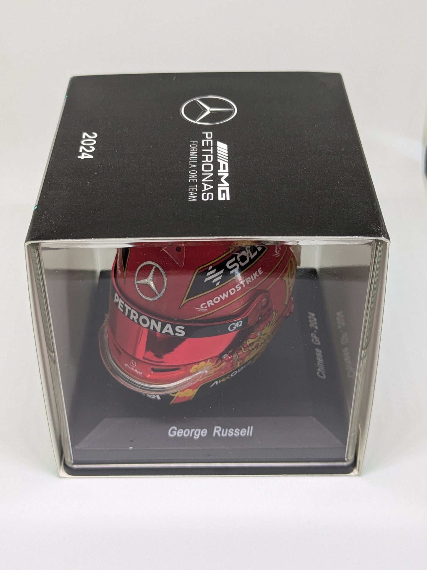 Spark 5HF157 Casque 1:5 - George Russell - Mercedes-AMG Petronas F1 Team - Chinese GP 2024