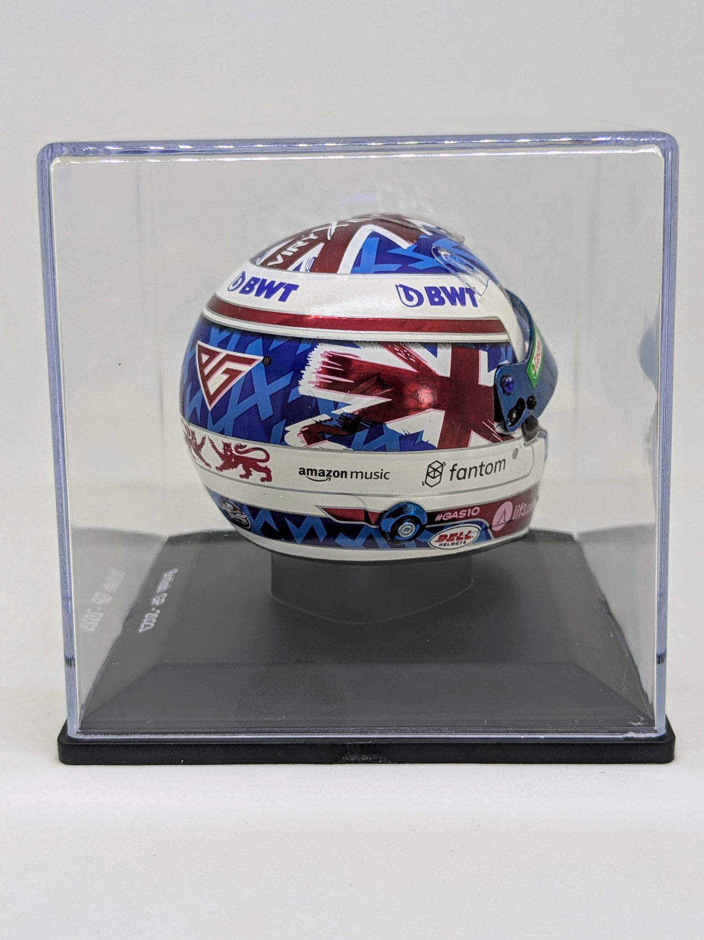 Spark 5HF116 Casque 1:5 - Pierre Gasly - BWT Alpine - British GP 2023