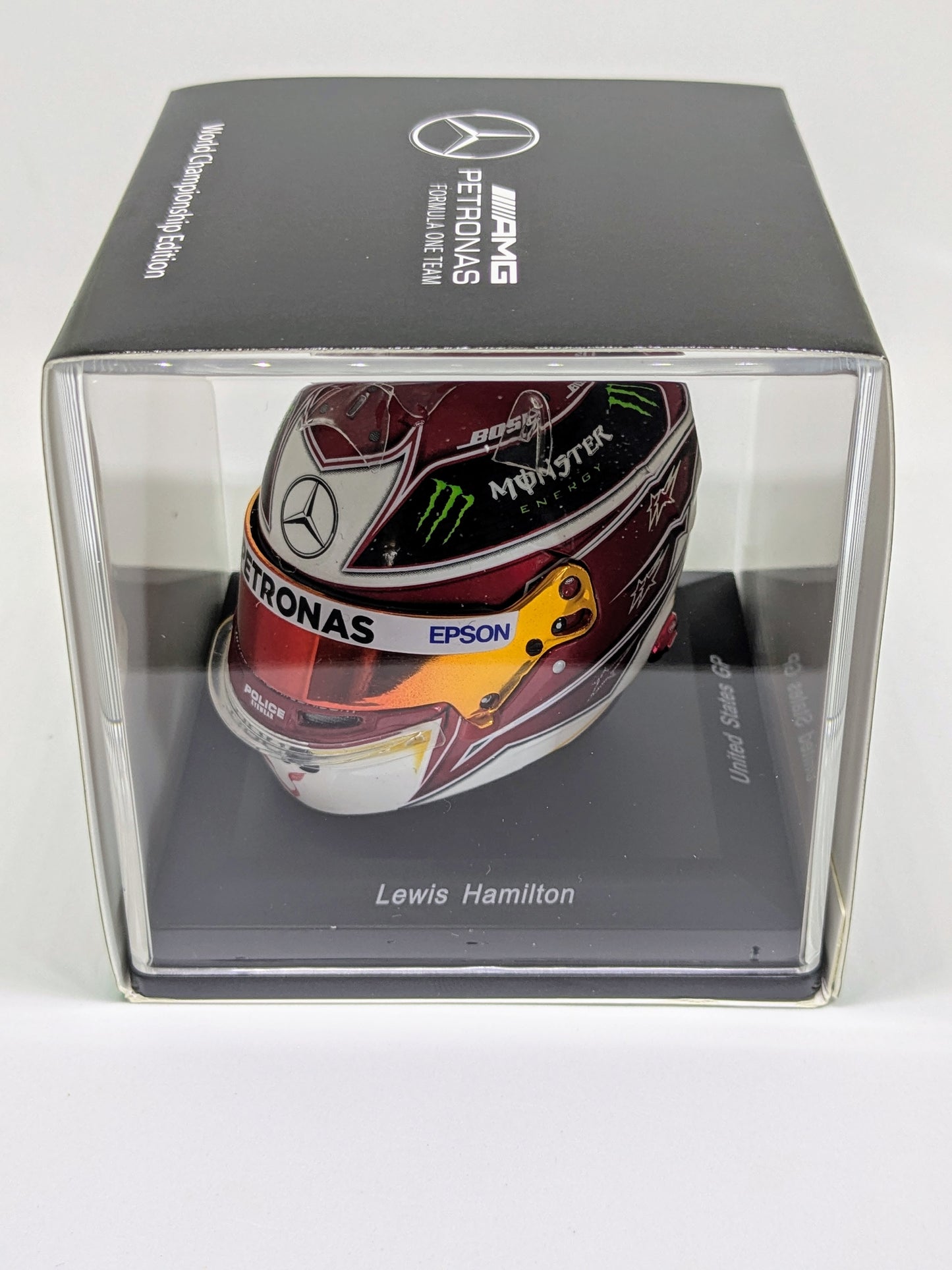 Spark 5HF173 Casque 1:5 - Lewis Hamilton - US GP - F1 World Championship 2019