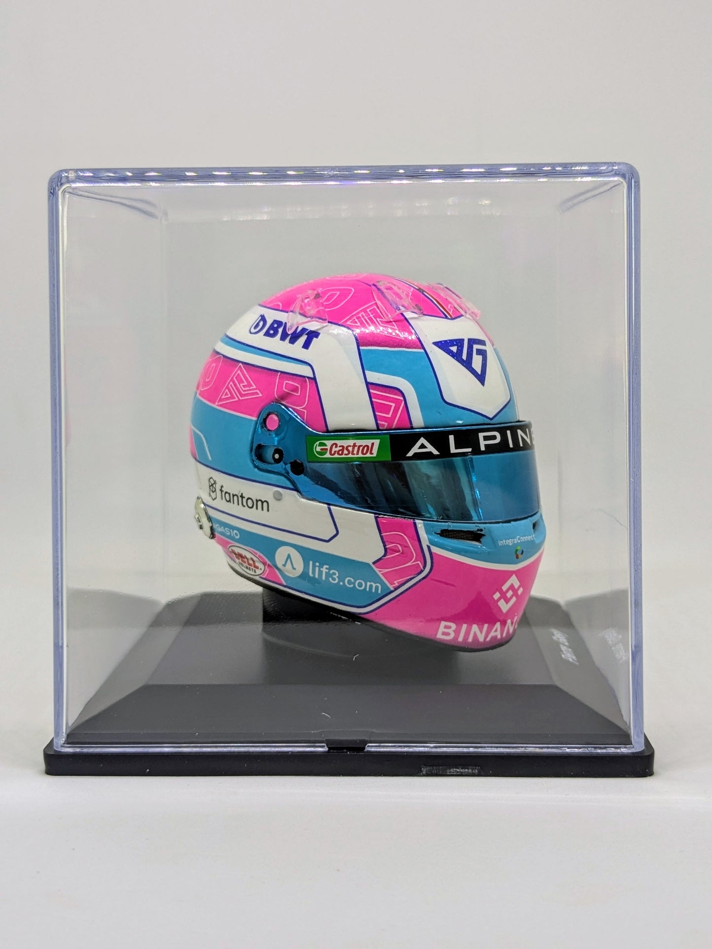 Spark 5HF105 Casque 1:5 - Pierre Gasly - BWT Alpine - Miami GP 2023
