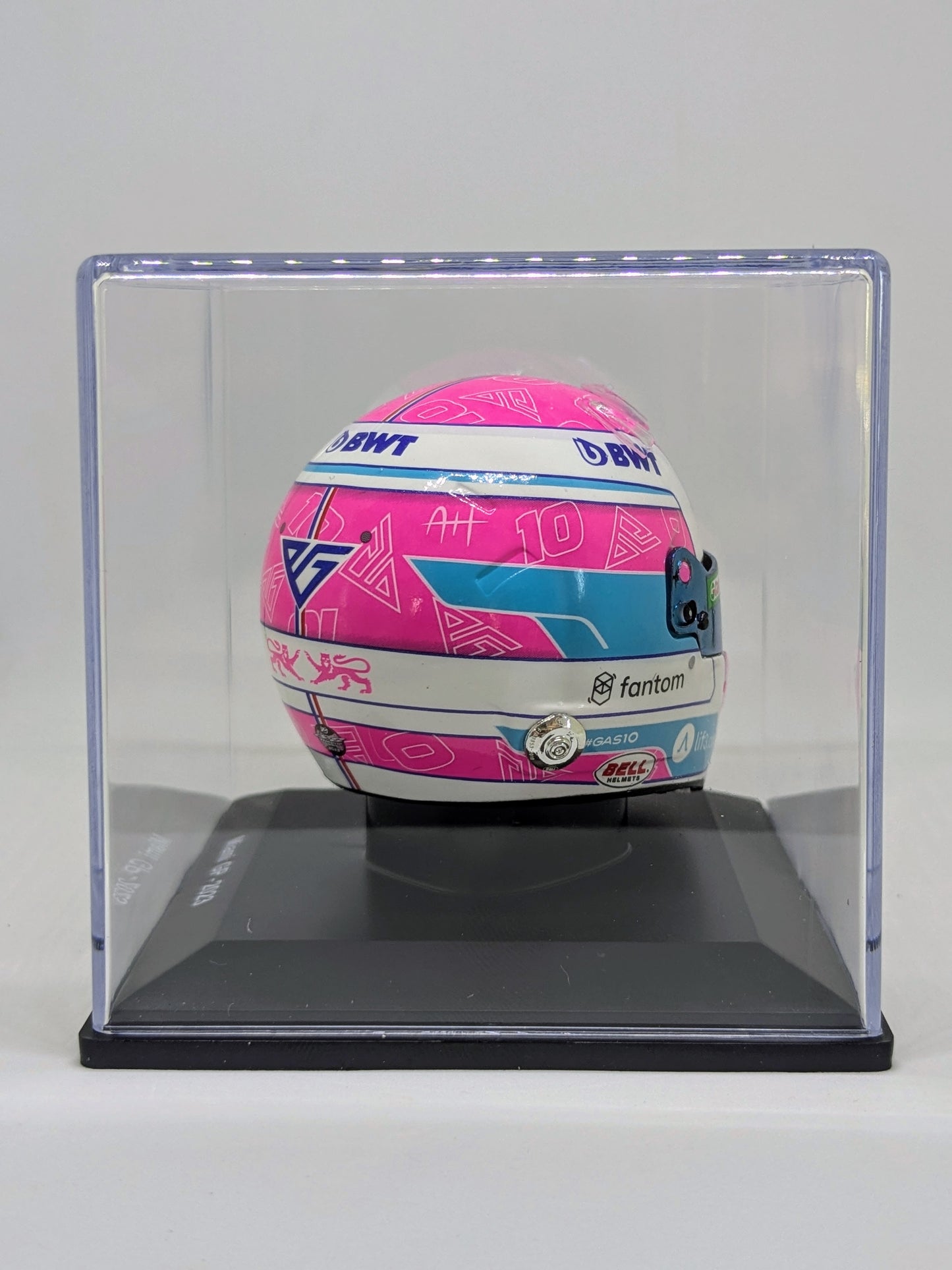 Spark 5HF105 Casque 1:5 - Pierre Gasly - BWT Alpine - Miami GP 2023