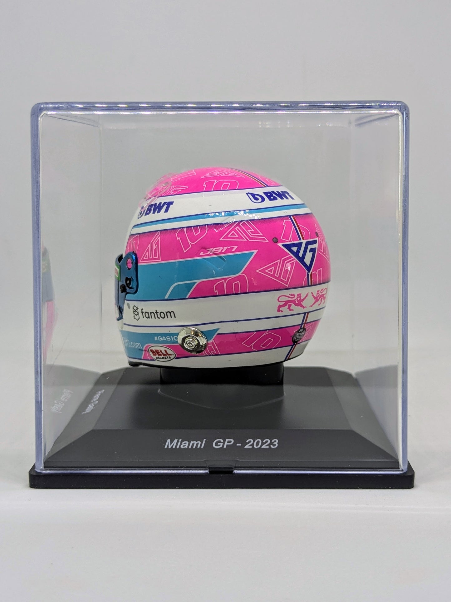 Spark 5HF105 Casque 1:5 - Pierre Gasly - BWT Alpine - Miami GP 2023
