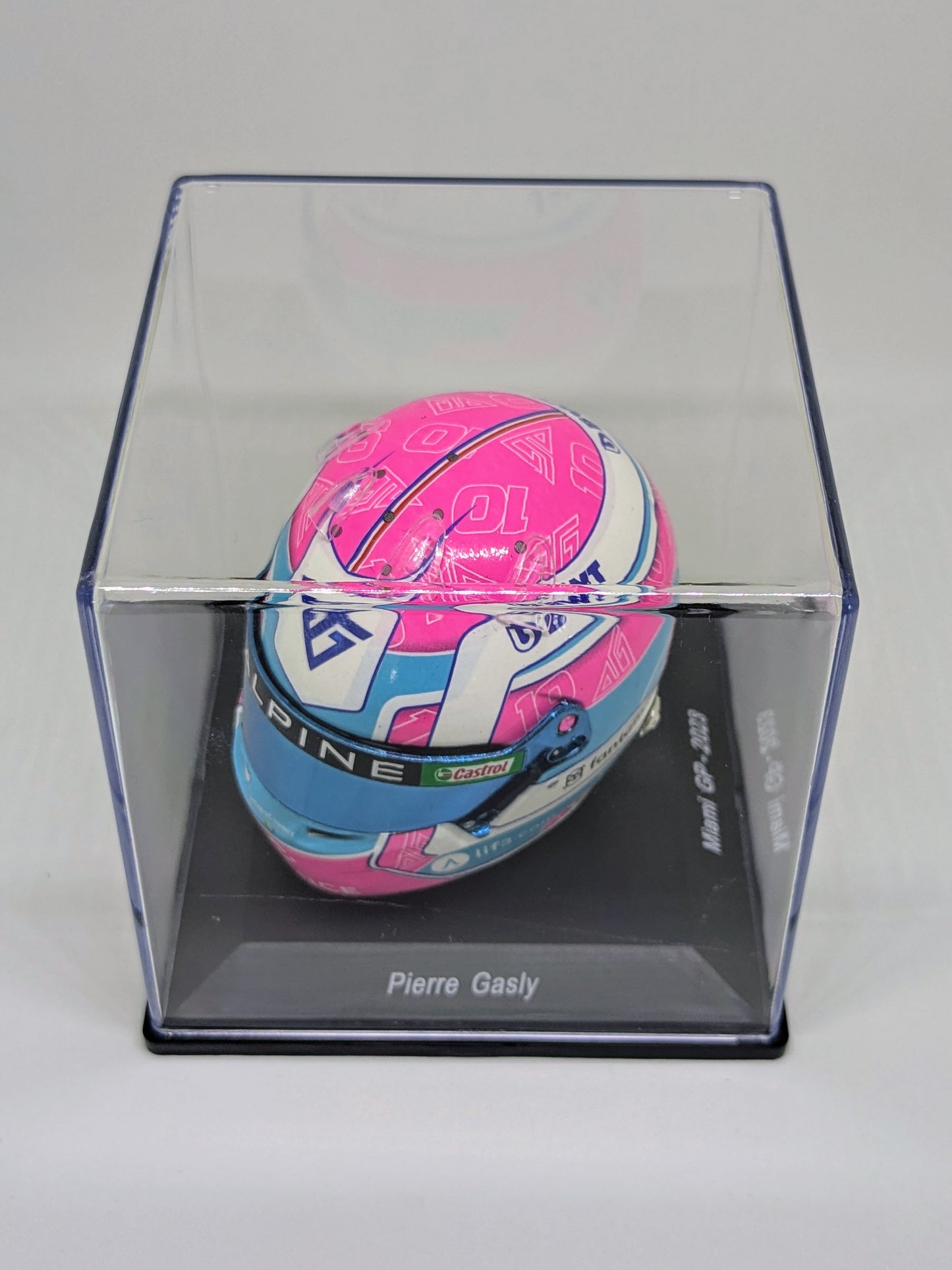 Spark 5HF105 Casque 1:5 - Pierre Gasly - BWT Alpine - Miami GP 2023