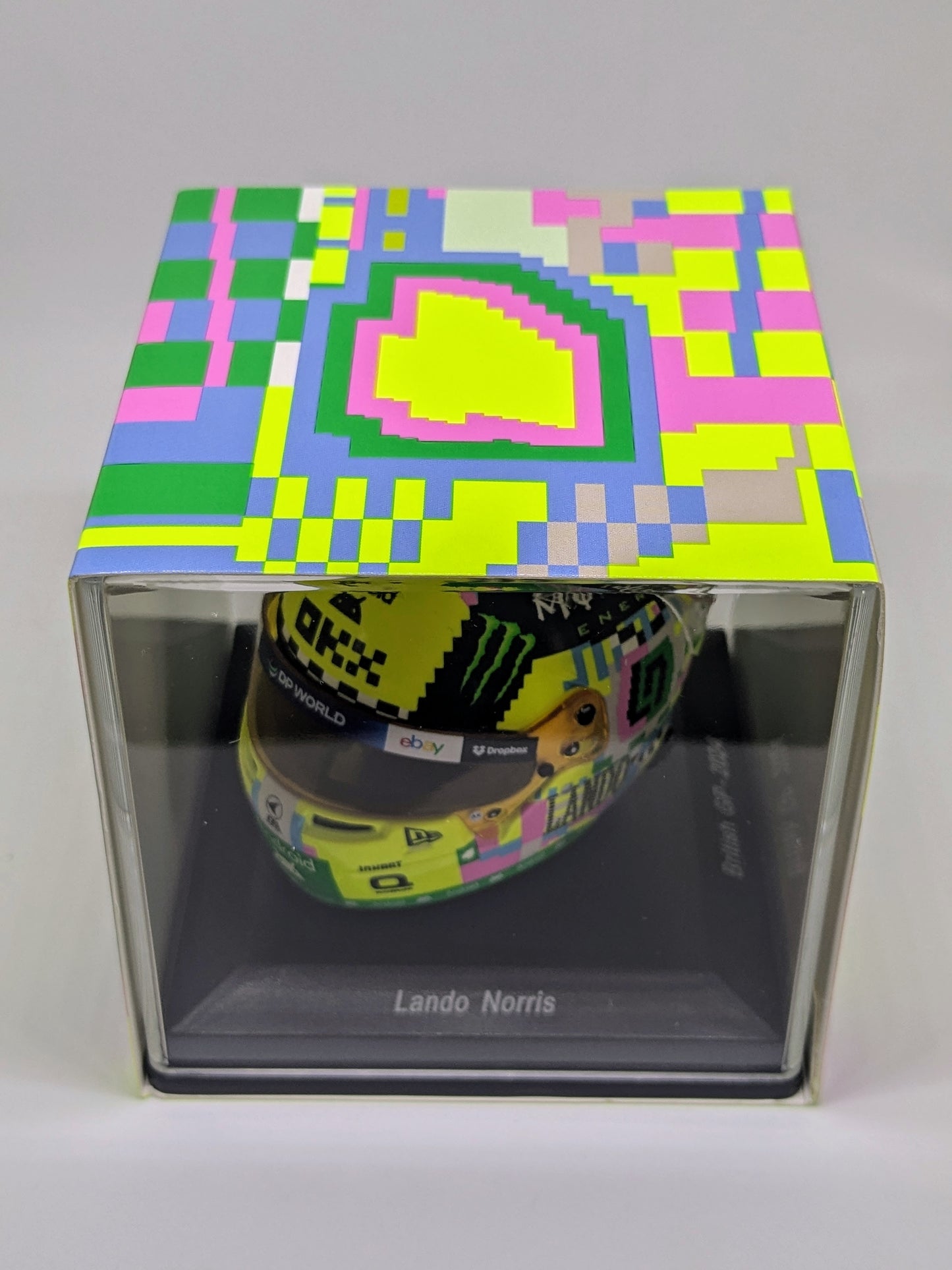 Spark 5HF162 Helmet 1:5 - Lando Norris - McLaren Formula 1 Team - British GP 2024